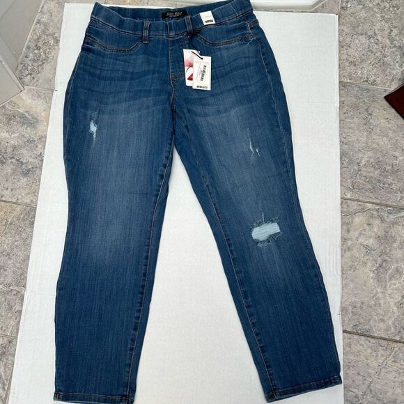 Judy Blue NWT Pull-On‎ Distressed Boyfriend Jegging Style #88369 Size 16W - Picture 6 of 7